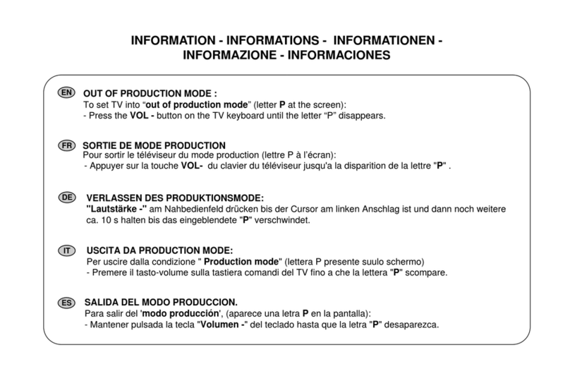 THOMSON TX 807 C User manual THOMSON TX 807 C User manual