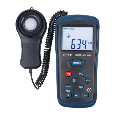 Reed Instruments R8130 User manual Reed Instruments R8130 User manual