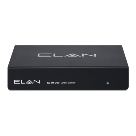 Elan EL-IO-200 Quick install guide