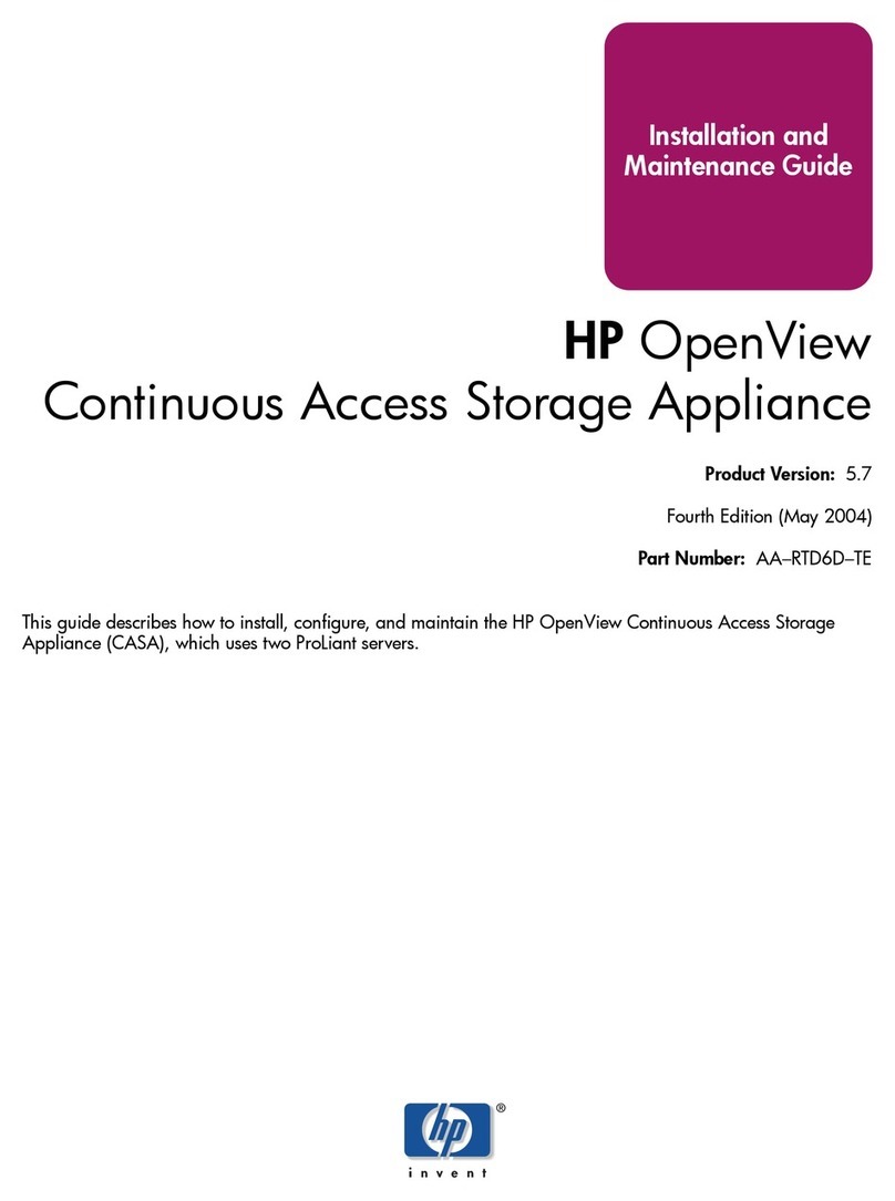 HP Open View Product manual