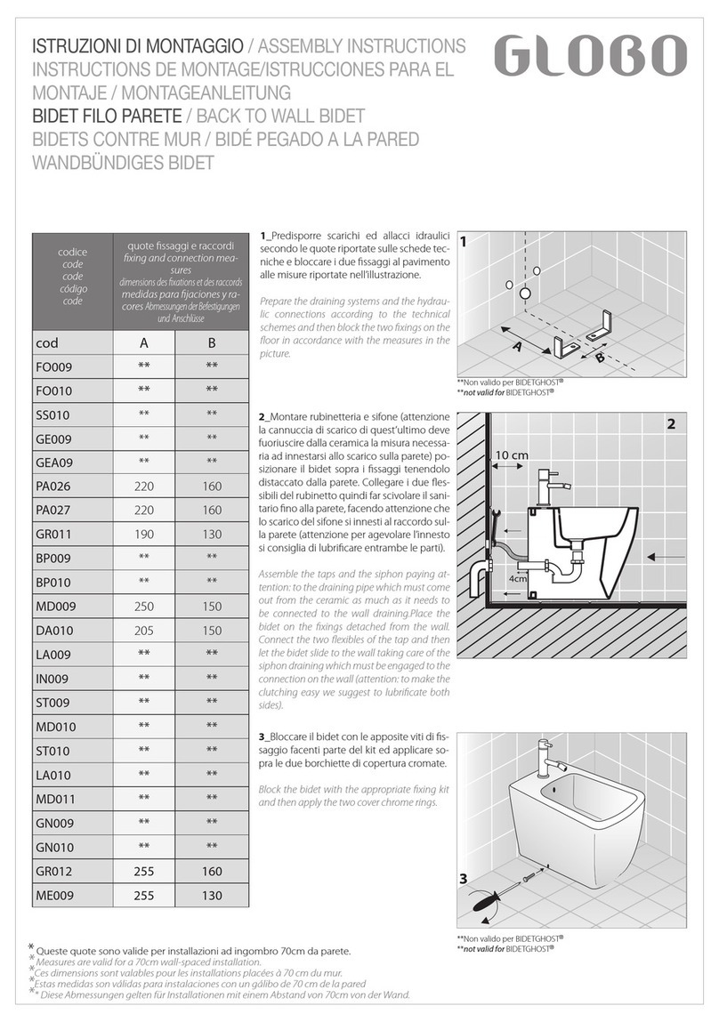 Globo FO009 Assembly instructions
