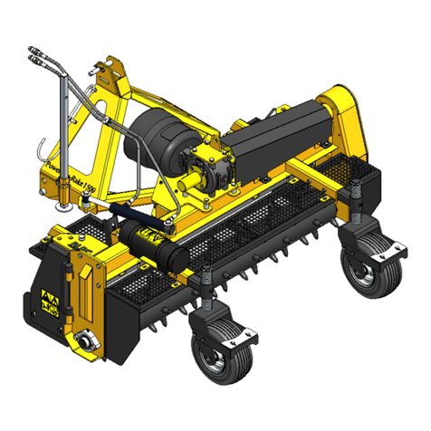 Redexim POWER BOX RAKE 150 User manual