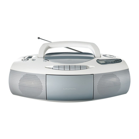 Grundig RRCD 1200 User manual