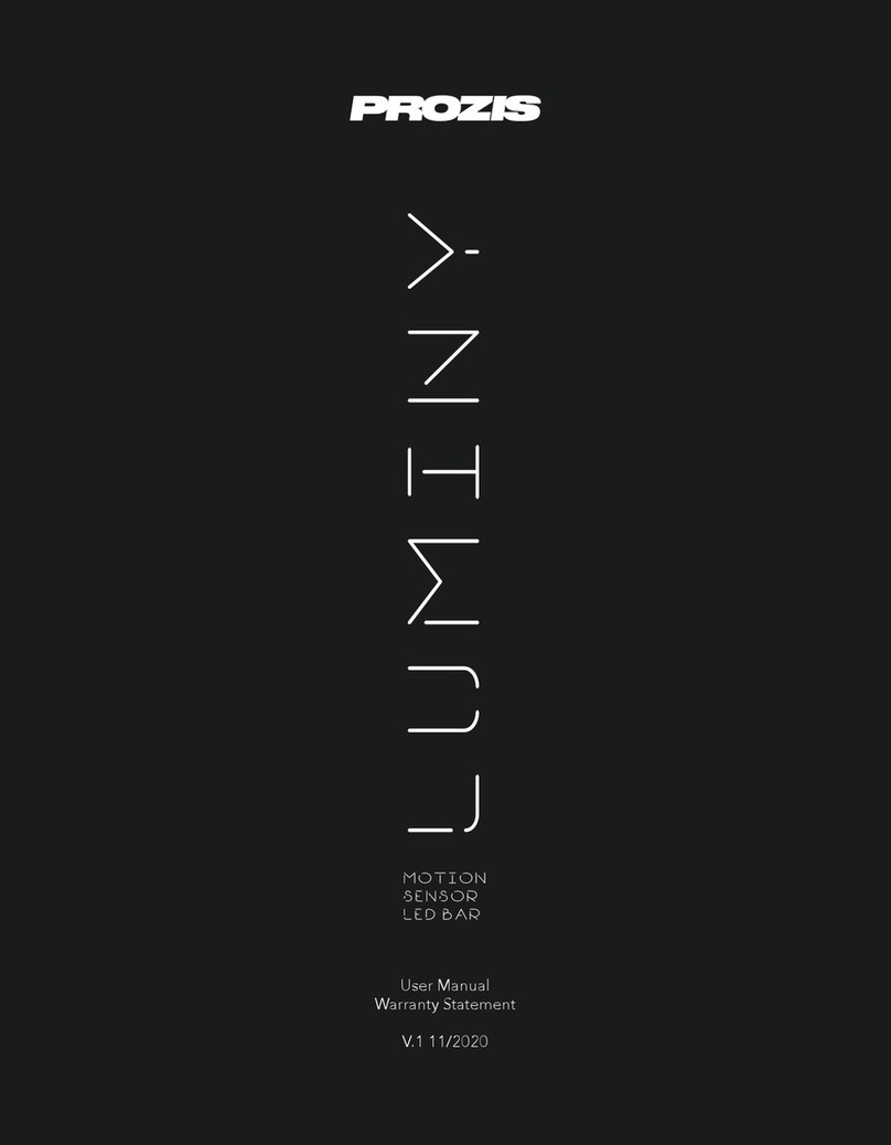 PROZIS LUMINY user manual