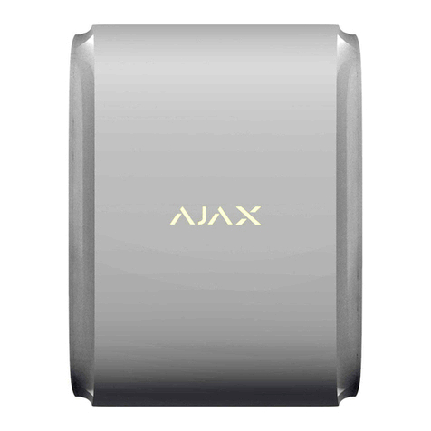 AJAX DualCurtain Outdoor User manual