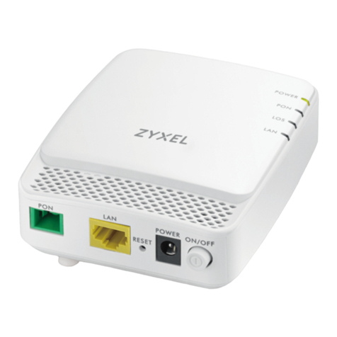 ZyXEL Communications PMG1005-T20B User manual