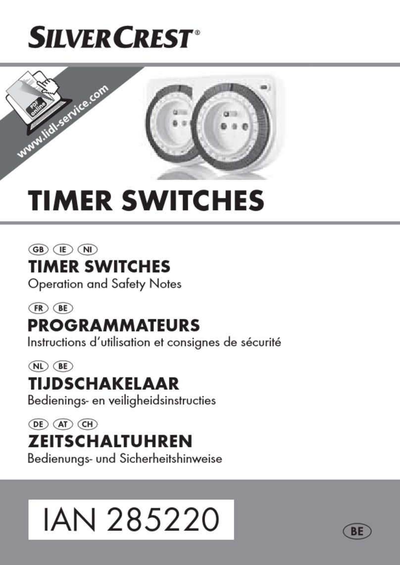 Silvercrest 285220 User manual Silvercrest 285220 User manual