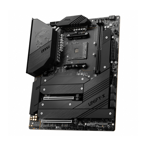 MSI MEG X570S UNIFY-X MAX User manual