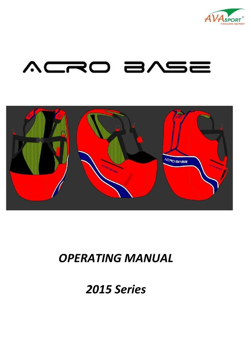 AVA Sport Acro Base 2015 Series operating manual