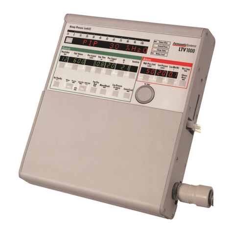 Pulmonetic Systems LTV Series Service manual