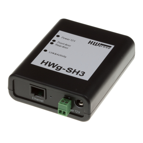 HW Group HWg-SH3 manual
