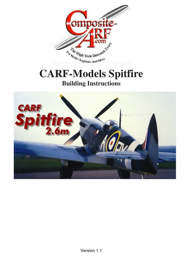 Composite-ARF CARF-Models Spitfire Instruction Manual