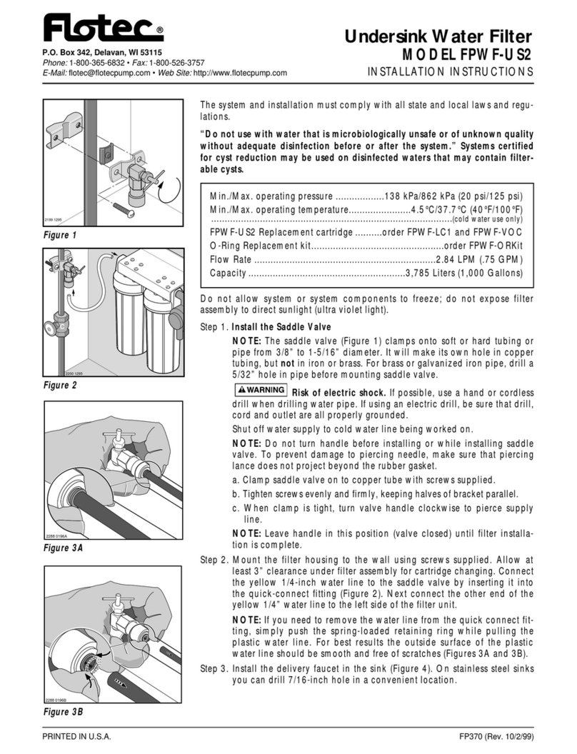 Flotec FPWF-US2 User manual