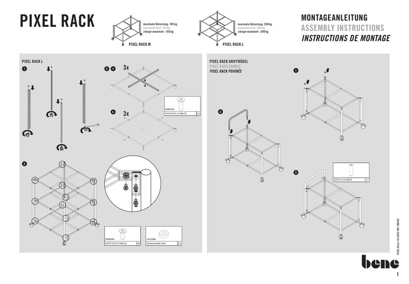 BENE PIXEL RACK M User manual