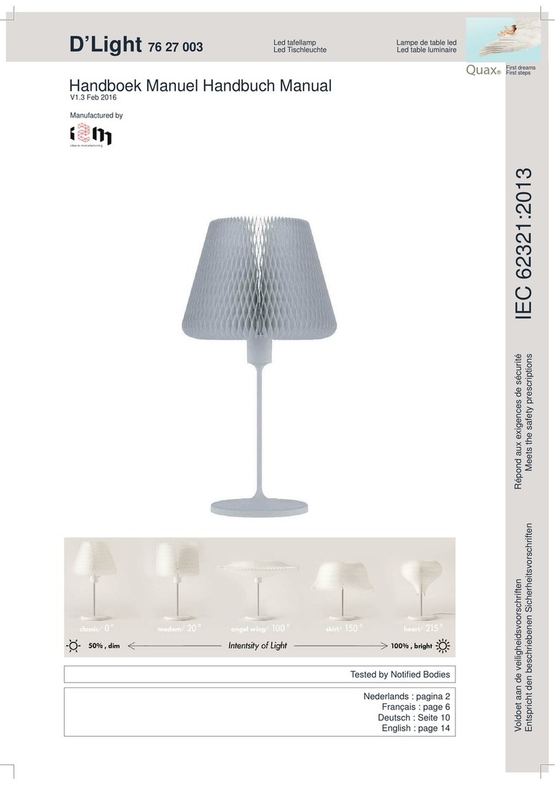 QU-AX D'Light manual