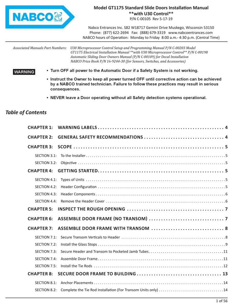 Nabco GYRO TECH GT-1175 User manual