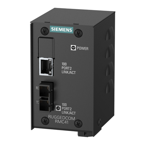 Siemens RUGGEDCOM RMC41 User manual