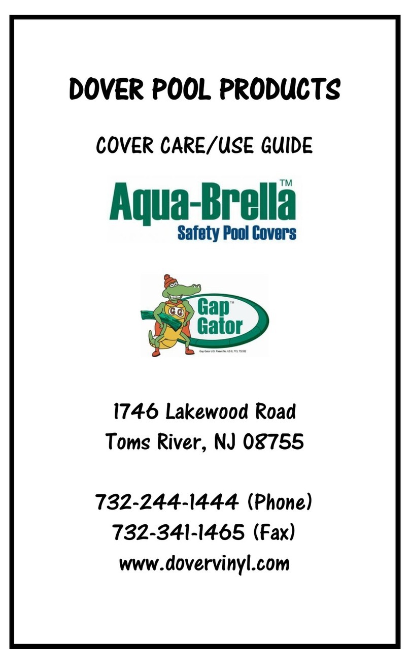Dover Aqua-Brella Use guide