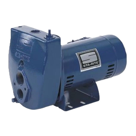 STA-RITE SL Series User manual