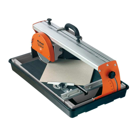 EINHELL TPR 180 UG User manual