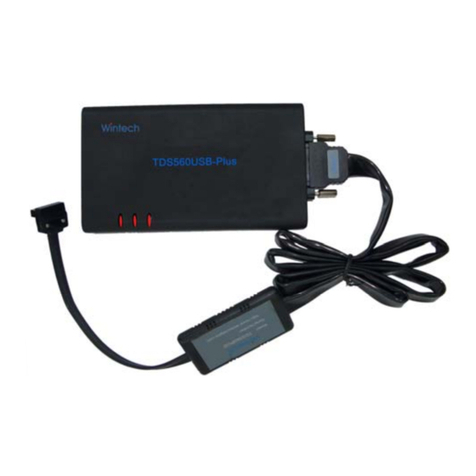 Wintech TDS560USB PLUS installation guide