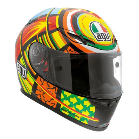 AGV GP TECH Owner's instructions