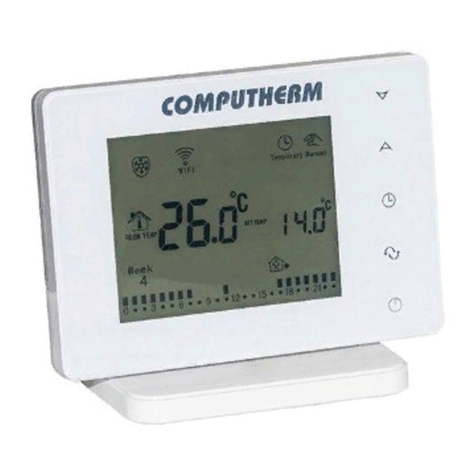 Computherm E400RF User manual Computherm E400RF User manual
