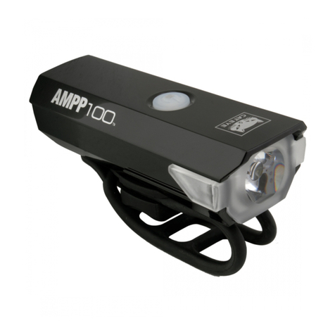Cateye AMPP 100 HL-EL041RC User manual