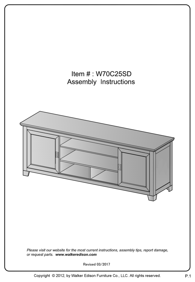Walker Edison W70C25SD User manual