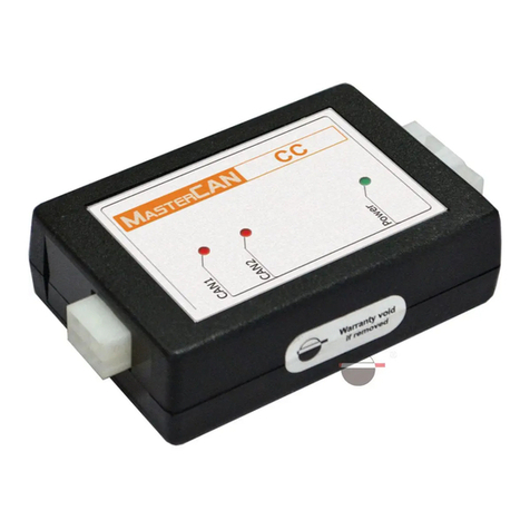 Technoton MasterCAN CC User manual