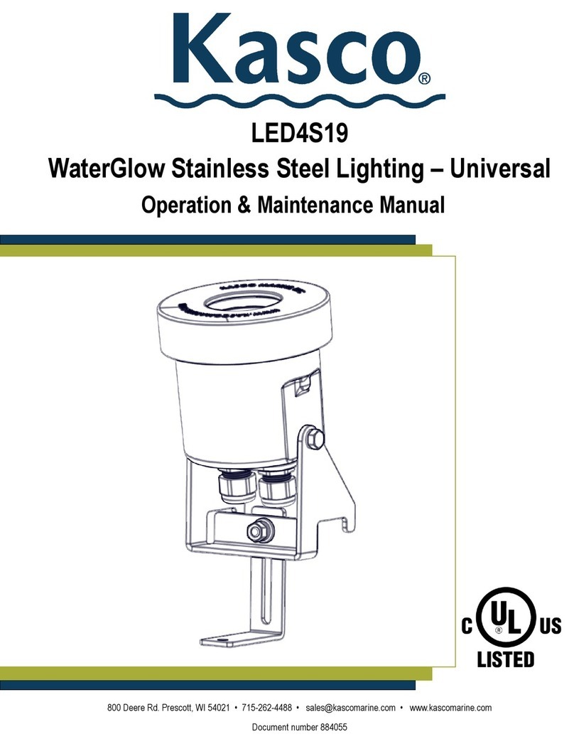 Kasco WaterGlow LED4S19 Manual