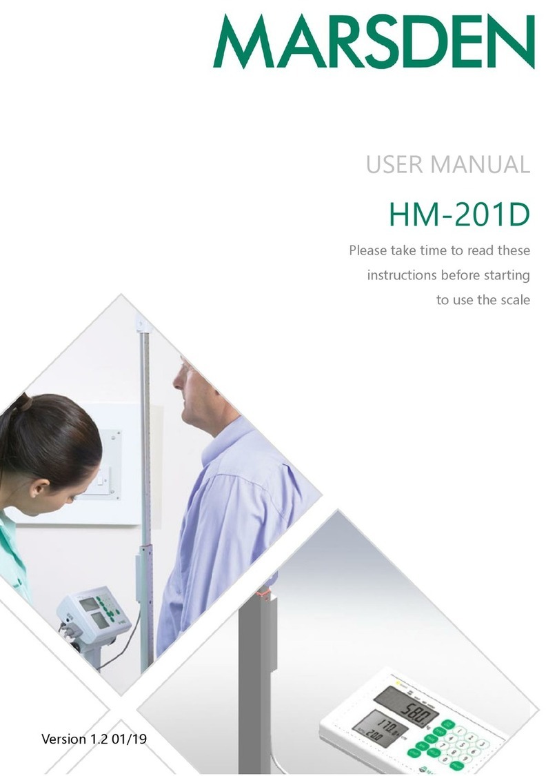 marsden HM-201D user manual