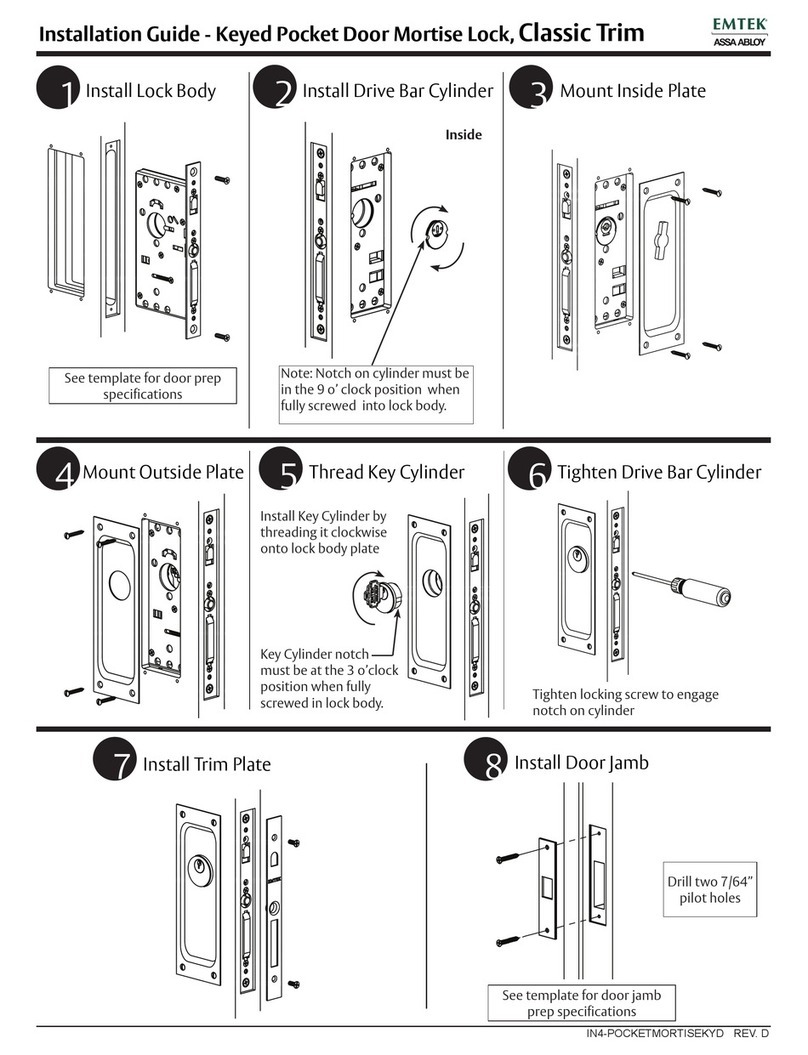 Emtek IN4 User manual