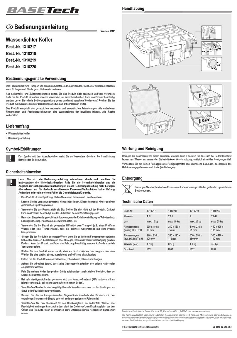 BASETech 1310217 operating instructions