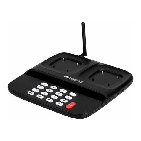 Retekess TD183 User manual Retekess TD183 User manual
