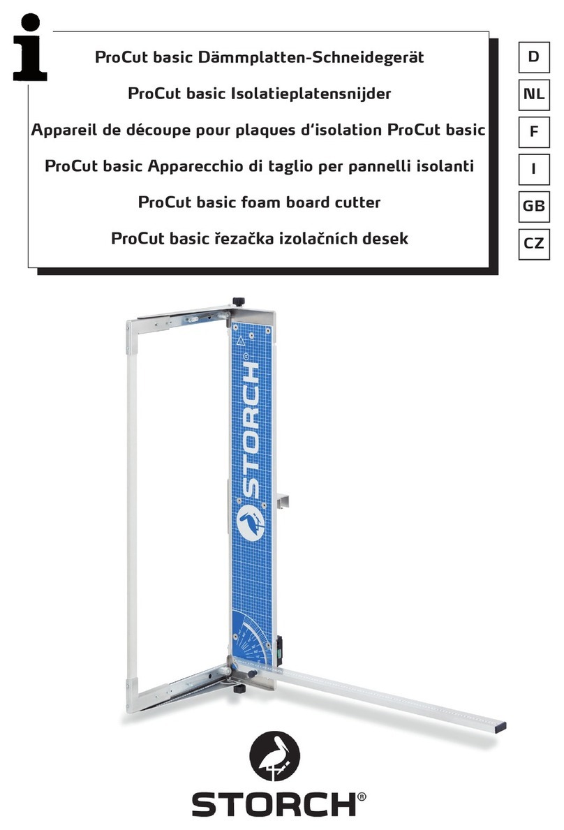 Storch ProCut User manual