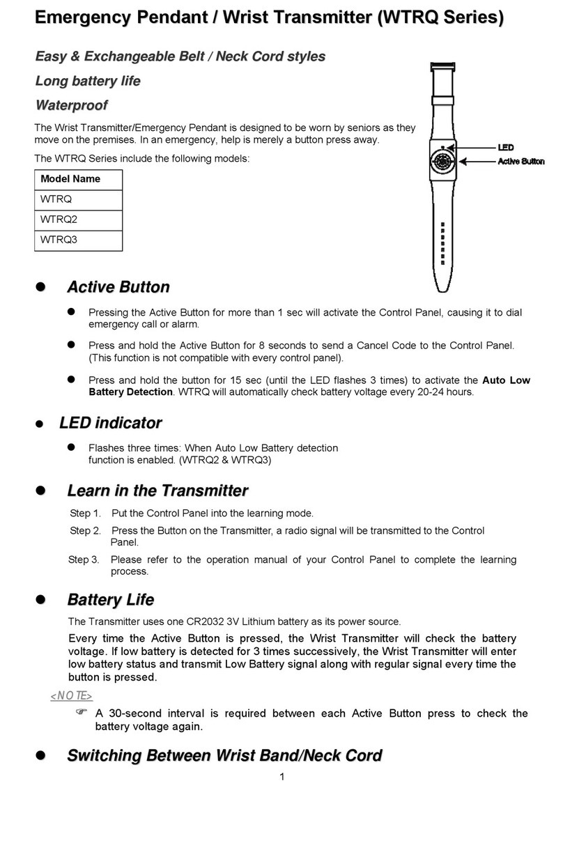 Climax Technology WTRQ Series User manual