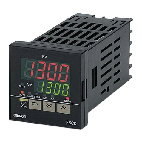 Omron E5CK-T User manual