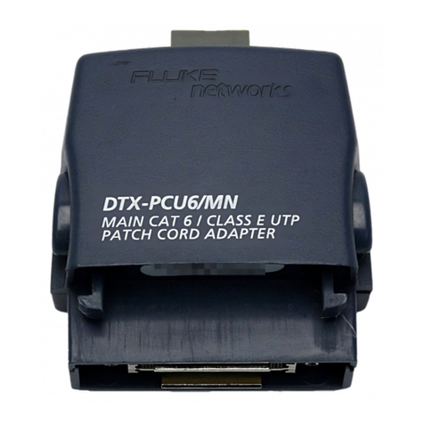 Fluke DTX-PC S Series user manual