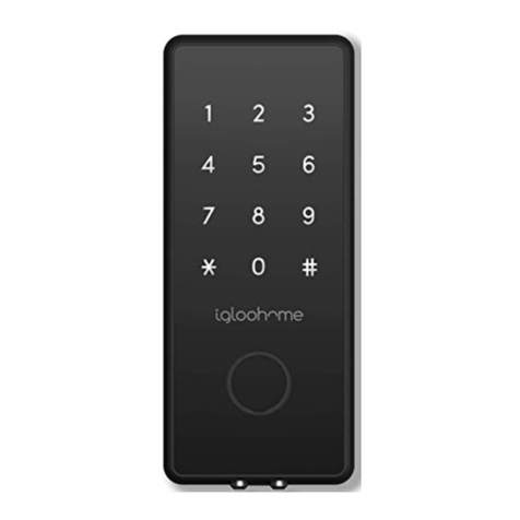 Igloohome Smart IoT Deadbolt Installer/user guide