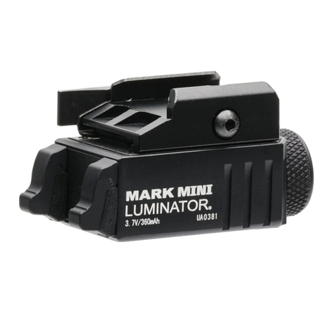 PowerTac MARK MINI LUMINATOR User manual PowerTac MARK MINI LUMINATOR User manual