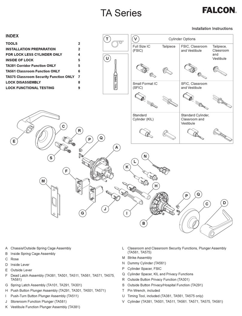 Falcon TA Series User manual