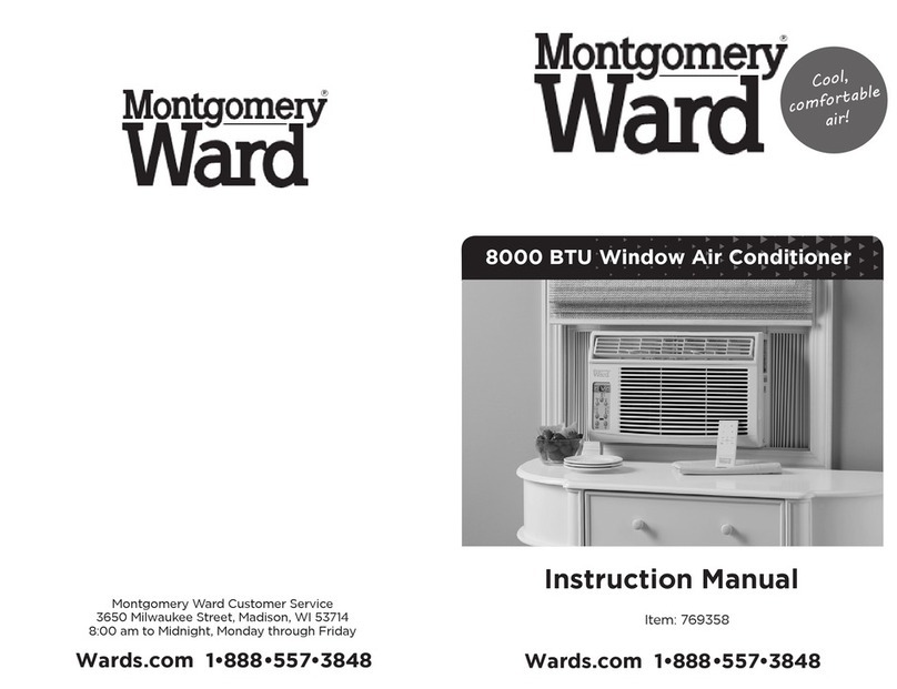 Montgomery Ward ACE8005MW User manual