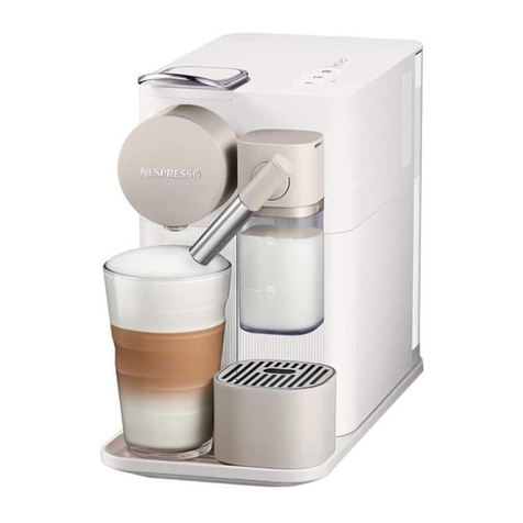 Nespresso MY MACHINE LATTISSIMA ONE User manual