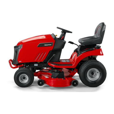 Snapper SPX Series User manual Snapper SPX Series User manual