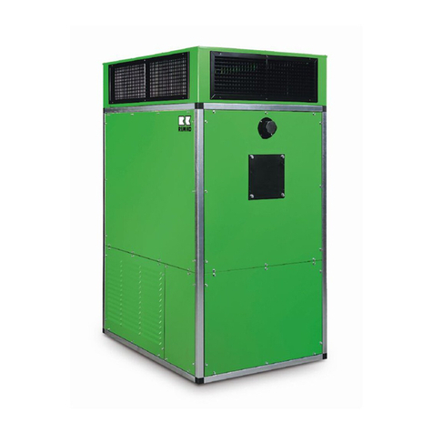 REMKO VRS EN Series Operating & installation instructions