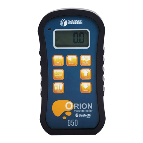 Wagner Meters ORION 950 instruction manual