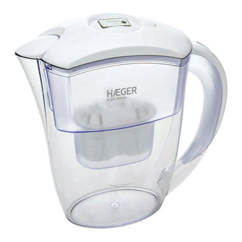 HAEGER BRIGHT WATERS WJ-24W.001A User instructions