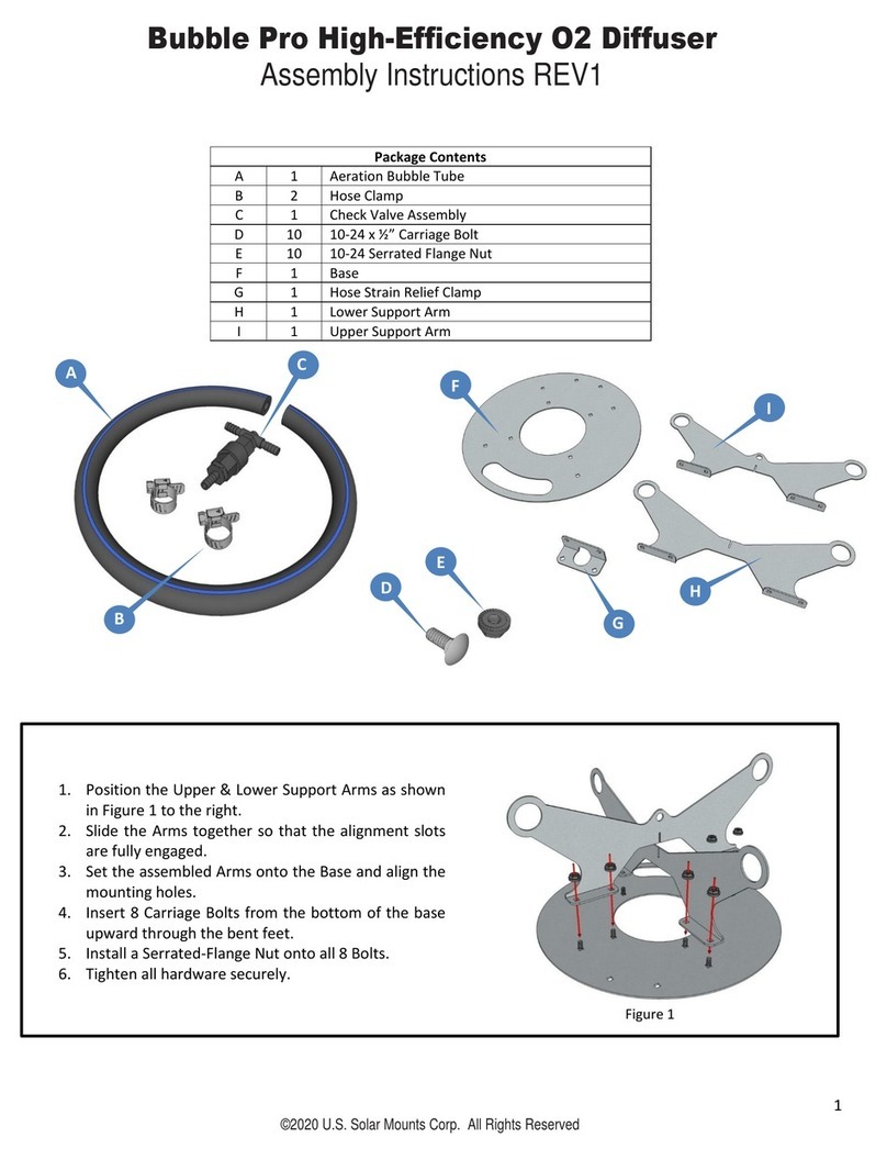 Scott Aerator Bubble Pro Assembly instructions