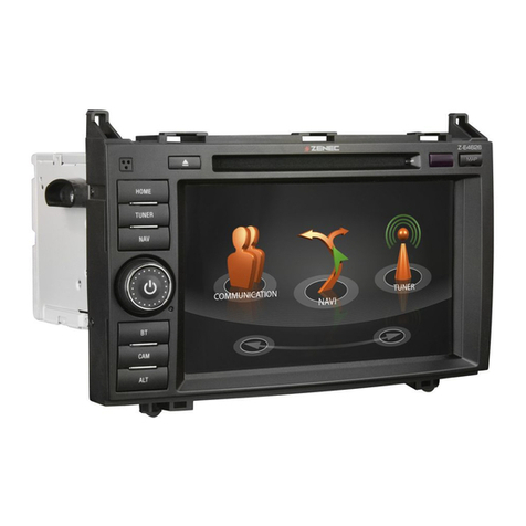 ZENEC Z-E4626/H Installation notes